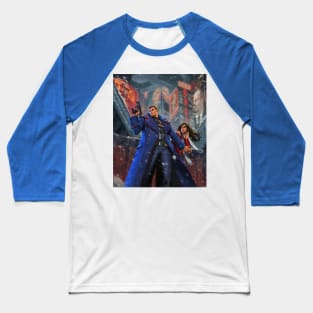 Soviet Cyberpunk Baseball T-Shirt